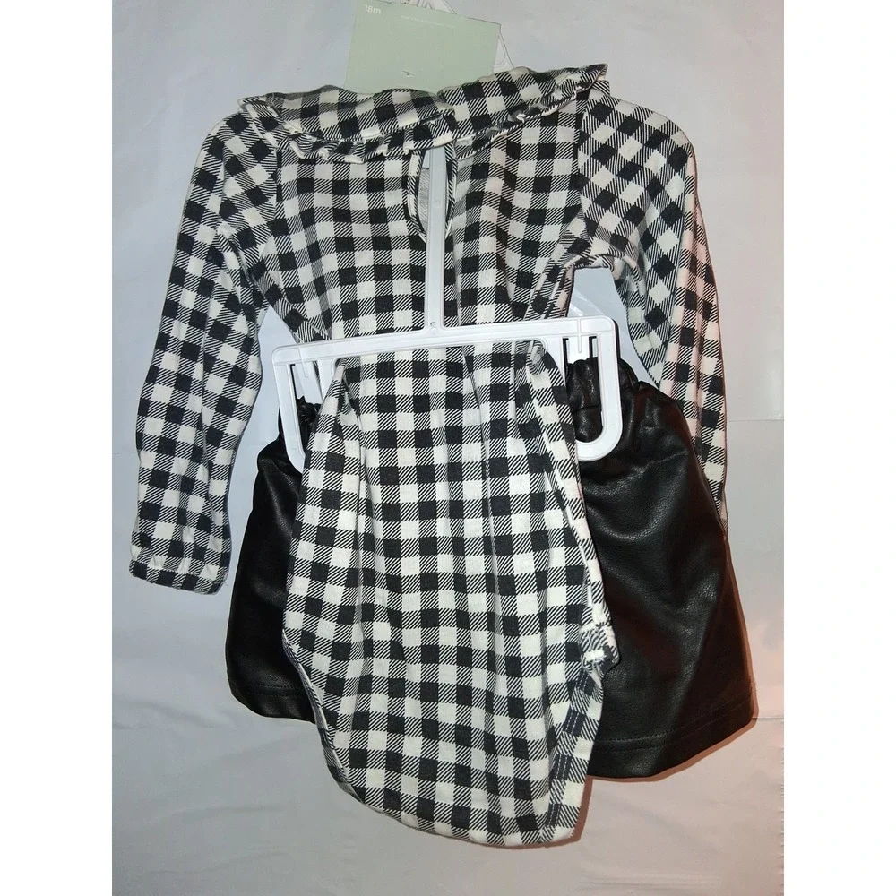 PL Baby 2 Piece Set New Top And Black‎ Skirt Girls Size 18 Months